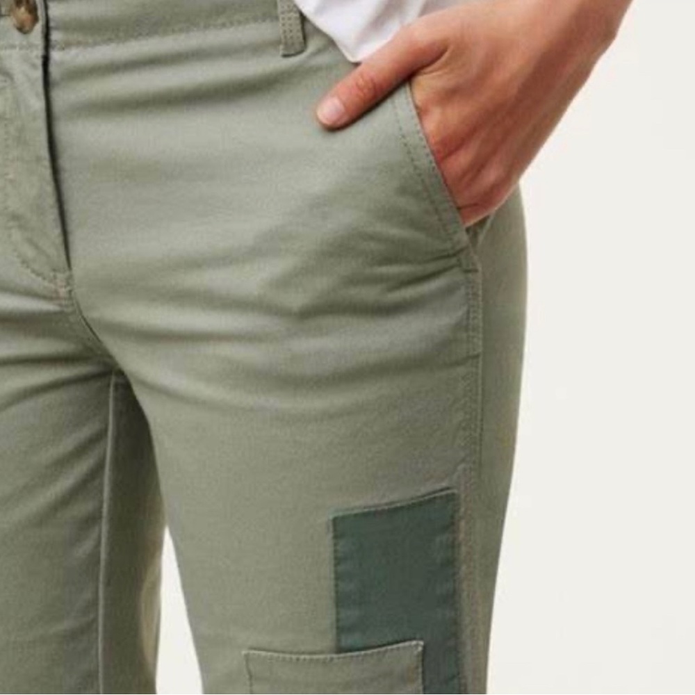 Loft Marisa Patchwork Chino Pants - image 2